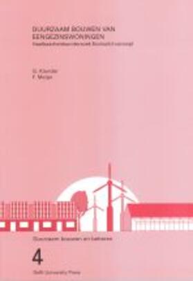 Klunder / Meijer |  Duurzaam Bouwen van Eengezinswoningen | Buch |  Sack Fachmedien