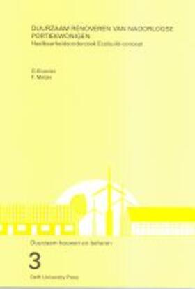 Klunder / Meijer |  Duurzaam Renoveren van Naoorlogse Portiekwoningen | Buch |  Sack Fachmedien