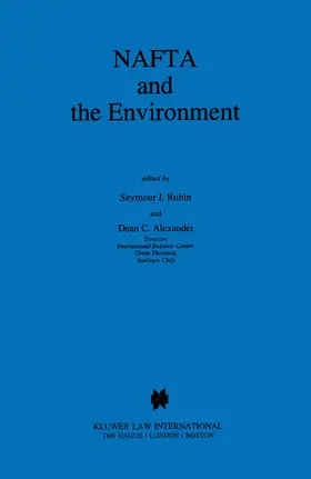 Rubin |  NAFTA and the Environment | Buch |  Sack Fachmedien
