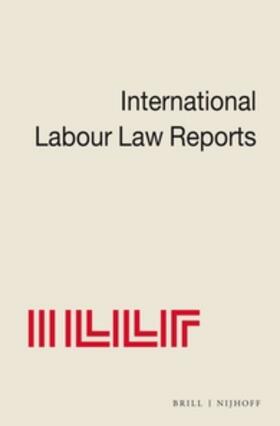 Aaron / Bar-Niv / Morgenstern | International Labour Law Reports, Volume 14 | Buch | 978-90-411-0104-4 | sack.de