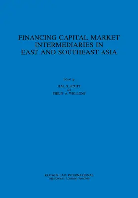 Scott / Wellons |  Financing Capital Market Intermediaries in East and Southeast Asia | Buch |  Sack Fachmedien