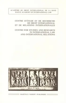 Centre d'Etude et de Recherche de Droit | Les aspects internationaux des catastrophes naturelles et industrielles 1995 / 1995 The International Aspects of Natural and Industrial Catastrophes | Buch | 978-90-411-0311-6 | sack.de