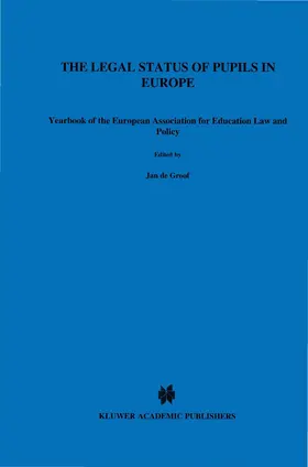 De Groof / Penneman |  The Legal Status of Pupils in Europe | Buch |  Sack Fachmedien