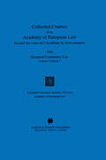 Academy of European Law Staff |  Academy Of European Law: Collected Courses of the Academy of | Buch |  Sack Fachmedien