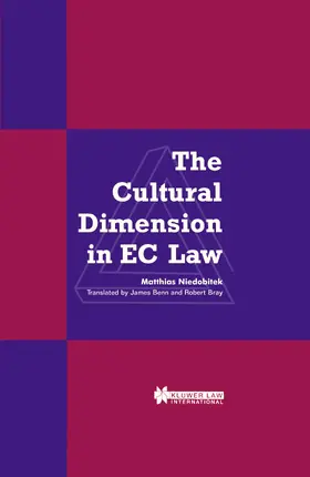 Niedobitek |  The Cultural Dimension in EC Law | Buch |  Sack Fachmedien