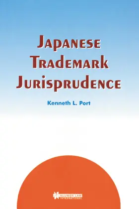 Port |  Japanese Trademark Jurisprudence | Buch |  Sack Fachmedien