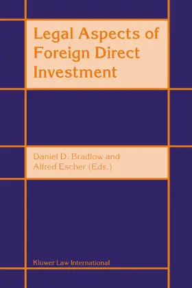 Bradlow / Escher | Legal Aspects of Foreign Direct Investment: | Buch | 978-90-411-1214-9 | www.sack.de