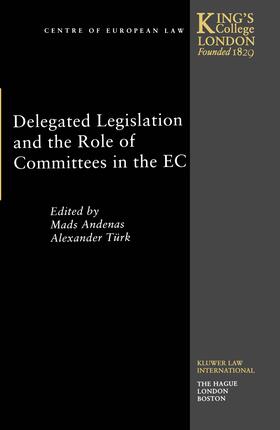 Andenas / Thurk | Delegated Legislation and the Role of Committees in the European Community | Buch | 978-90-411-1275-0 | sack.de