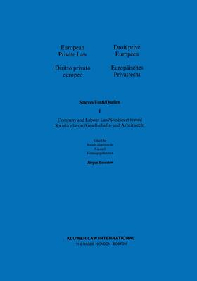 Basedow |  European Private Law | Buch |  Sack Fachmedien