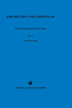Biagi |  Job Creation and Labour Law: From Protection Towards Pro-Action | Buch |  Sack Fachmedien