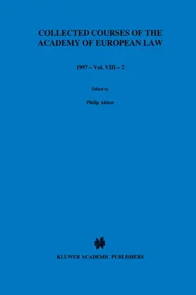 Academy of European Law Staff |  Collected Courses of the Academy of European Law 1997 Vol. VIII - 2 | Buch |  Sack Fachmedien