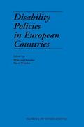 Van Oorschot / Oorschot / Hvinden |  Disability Policies in European Countries | Buch |  Sack Fachmedien