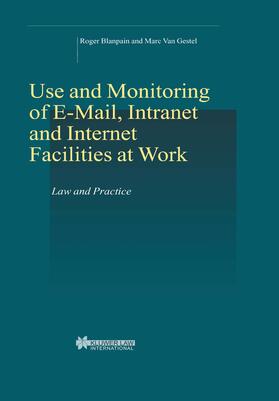 Blanpain |  On-Line Rights for Employees in the Information Society, Use & Monitoring of E-mail & Internet at Work | Buch |  Sack Fachmedien