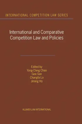 Ho |  International and Comparative Competition Laws and Policies | Buch |  Sack Fachmedien