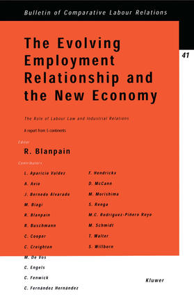 Blanpain | The Evolving Employment Relationship and the New Economy: The Role of Labour Law & Industrial Relations | Buch | 978-90-411-1691-8 | sack.de