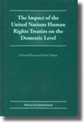 Heyns / Viljoen |  The Impact of the United Nations Human Rights Treaties on the Domestic Level | Buch |  Sack Fachmedien
