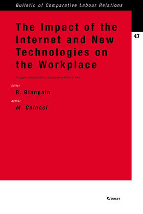 Blanpain / Colucci |  The Impact of the Internet and New Technologies | Buch |  Sack Fachmedien