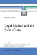 Urbina |  Legal Method and the Rule of Law | Buch |  Sack Fachmedien