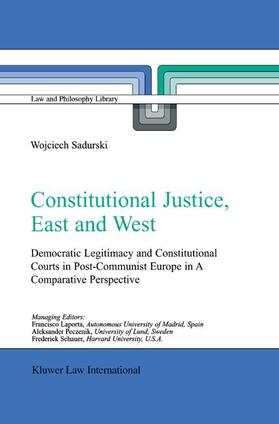 Sadurski | Constitutional Justice, East and West | Buch | 978-90-411-1883-7 | sack.de