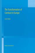 Niglia |  The Transformation of Contract in Europe | Buch |  Sack Fachmedien