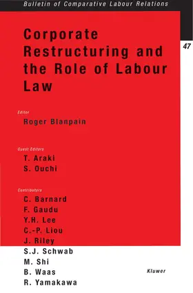 Blanpain |  Corporate Restructuring and the Role of Labour Law | Buch |  Sack Fachmedien