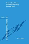 Wishlade |  Regional State Aid and Competition Policy in the European Union | Buch |  Sack Fachmedien