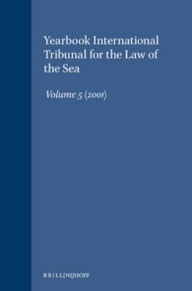 Yearbook International Tribunal for the Law of the Sea, Volume 5 (2001) | Buch | 978-90-411-2067-0 | sack.de