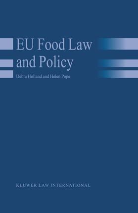 Holland / Pope | Eu Food Law and Policy | Buch | 978-90-411-2124-0 | sack.de