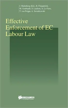 Malmberg |  Effective Enforcement of EC Labour Law | Buch |  Sack Fachmedien