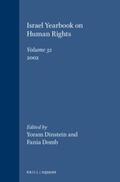 Dinstein / Domb |  Israel Yearbook on Human Rights, Volume 32 (2002) | Buch |  Sack Fachmedien