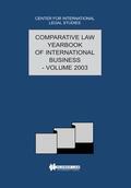 Campbell |  The Comparative Law Yearbook of International Business: Volume 25, 2003 | Buch |  Sack Fachmedien