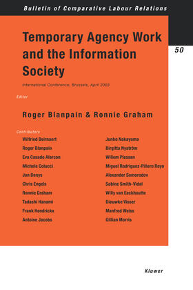 Blanpain / Graham |  Temporary Agency Work and the Information Society | Buch |  Sack Fachmedien