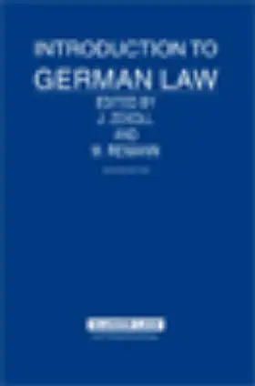Zekoll / Reimann |  Introduction to German Law- 2nd Edition | Buch |  Sack Fachmedien
