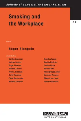 Blanpain |  Smoking and the Workplace | Buch |  Sack Fachmedien