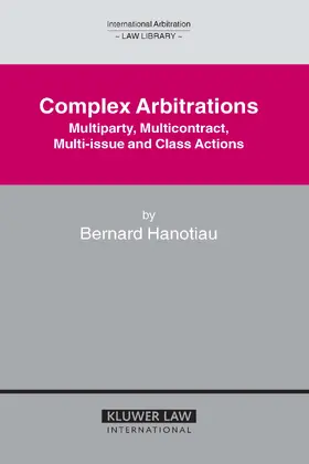 Hanotiau |  Complex Arbitrations | Buch |  Sack Fachmedien
