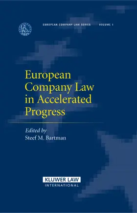 Bartman |  European Company Law in Accelerated Progress | Buch |  Sack Fachmedien
