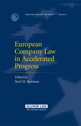 Bartman | European Company Law in Accelerated Progress | Buch | 978-90-411-2529-3 | sack.de