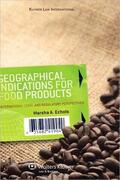 Echols |  Geographical Indications for Food Products | Buch |  Sack Fachmedien