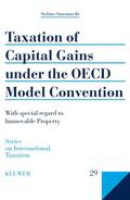 Simontacchi |  Taxation of Capital Gains Under the OECD Model Convention: With Special Regard to Immovable Property | Buch |  Sack Fachmedien