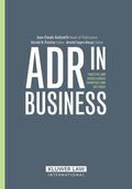 Goldsmith / Ingen-Housz / Pointon |  Adr in Business: Practies and Issues Across Countries and Cultures | Buch |  Sack Fachmedien