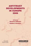 Subiotto / Snelders |  Antitrust Developments in Europe: 2006 | Buch |  Sack Fachmedien