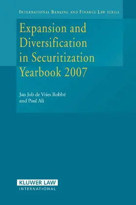 de Vries Robbe / Ali |  Expansion and Diversification of Securitization Yearbook 2007 | Buch |  Sack Fachmedien
