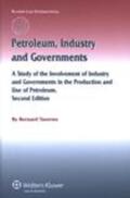 Taverne |  Petroleum, Industry and Governments | Buch |  Sack Fachmedien