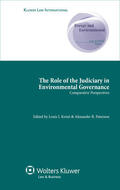 Kotzé / Paterson |  The Role of the Judiciary in Environmental Governance: Comparative Perspectives | Buch |  Sack Fachmedien