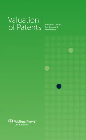 Wurzer / Reinhardt / Grünewald |  Valuation of Patents | Buch |  Sack Fachmedien