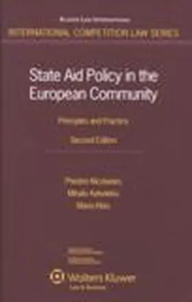 Nicolaides / Kekelekis / Kleis |  State Aid Policy in the European Community: Principles and Practice | Buch |  Sack Fachmedien