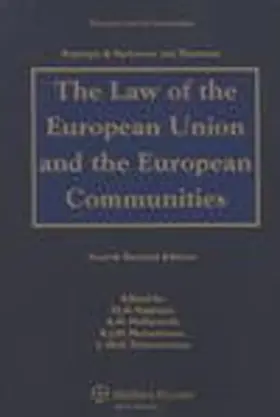 Kapteyn / Mcdonnell / Mortelmans |  The Law of the European Union and European Communities | Buch |  Sack Fachmedien