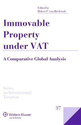 Brederode |  Immovable Property Under Vat: A Comparative Global Analysis | Buch |  Sack Fachmedien