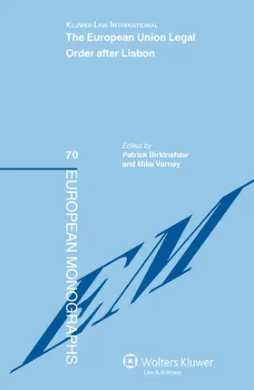 Birkinshaw / Varney |  The European Union Legal Order After Lisbon | Buch |  Sack Fachmedien