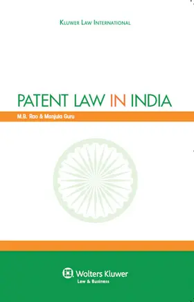 Rao / Guru |  Patent Law in India | Buch |  Sack Fachmedien